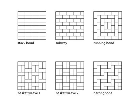 12x24 Tile Pattern Layout